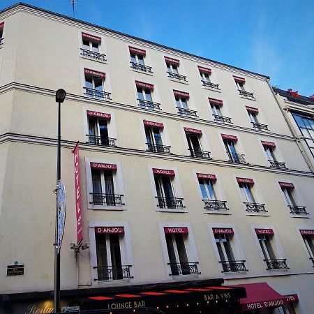 Hotel D'Anjou Levallois-Perret Eksteriør bilde
