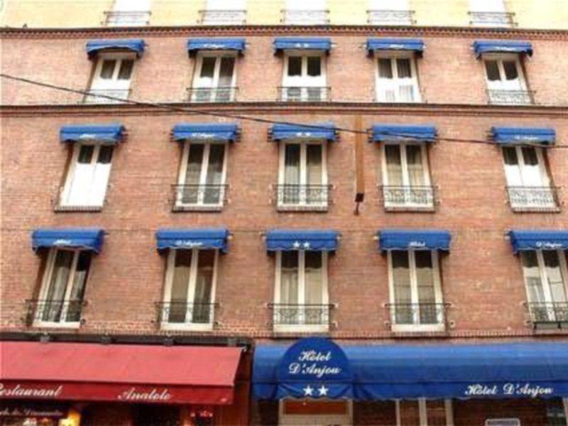 Hotel D'Anjou Levallois-Perret Eksteriør bilde